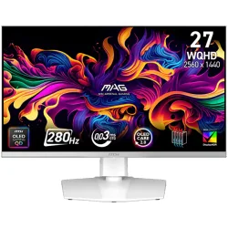 Геймърски монитор MSI MAG 272QPW 26.5\" QD-OLED 2560x1440