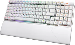 Asus Wireless Gaming Keyboard ROG Strix Scope II 96, White