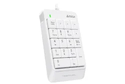 Numpad клавиатура A4tech FK13P, бял