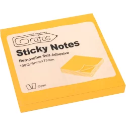 Sticky notes 75/75 orange pastel 100 sh