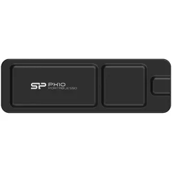 Външен твърд диск Silicon Power SSD PX10, 1TB, черен