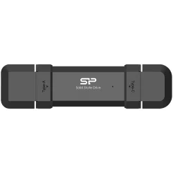 Silicon Power DS72 Black External SSD, 500GB