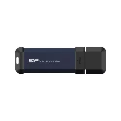 Външен твърд диск Silicon Power SSD USB 3.2 (Gen 2) MS60 , 250GB, син