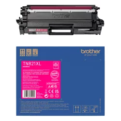 Тонер Brother TN-821XLM Magenta оригинал