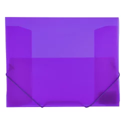 PVC folder elastic OfBox Maxi+ Cl.Purple