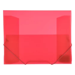 PVC folder elastic OfBox Maxi+ Cl.Red