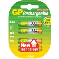 Акумулаторна батерия GP AAA 1000Mah 4бр