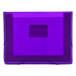 PVC folder elastic OfBox Supra Purple