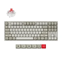Геймърска клавиатура Keychron C1 Pro 8K QMK Super Red Switch