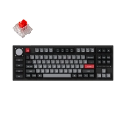 Геймърска клавиатура Keychron Q3 Pro, K Pro Red, черен