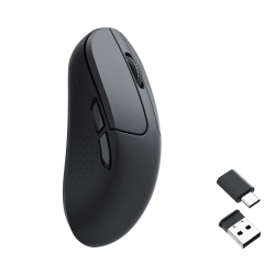 Безжична геймърска мишка Keychron M3 Mini 1000Hz, черен