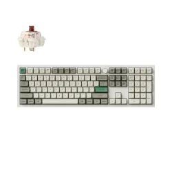 Безжична геймърска клавиатура Keychron Q6 MAX Gateron Shell White