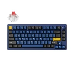 Gaming Keyboard Lemokey P1 Pro, Keychron Super Red, Navy Blue
