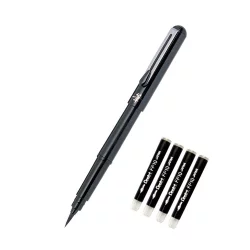 Калиграфска четка Pentel + 4 рефила