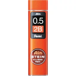 Графити Pentel Ain Stein 2B 0.5 мм оп.40