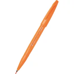 Pentel Brush Sign Pen orange