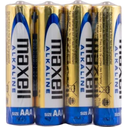 Alk. battery Maxell AAA/LR03 shrink4 pcs
