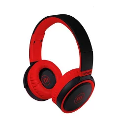 Maxell B52 Headphones, Black/Red