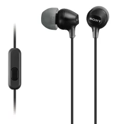 Слушалки тапи Sony MDR-EX15AP, черен