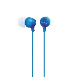Слушалки тапи Sony MDR-EX15LP, син