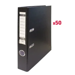 Класьор GRAFOS BASIC PP A4 5см чрн оп.50