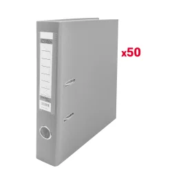 Класьор GRAFOS BASIC PP A4 5см сив оп.50
