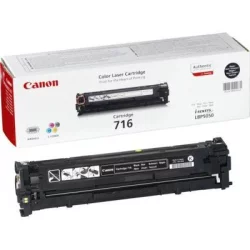 Тонер Canon CRG-716B Black оригинал 2.3k