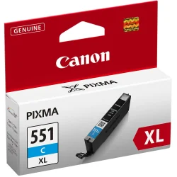 Патрон Canon CLI-551XL Cyan орг 650стр