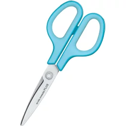 Scissors Plus Stainless Steel Blue 17.5