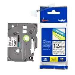 Лента лам. Brother TZE131 BK/CL 12/8 орг