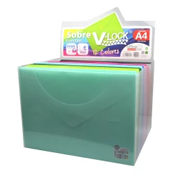 Дисплей папка с копче OfBox V-Lock A4+