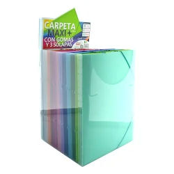 Дисплей папка с ластик OfBox Color Maxi+