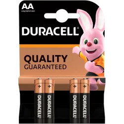 Алк. батерии Duracell AA/LR6 BASIC бл.4