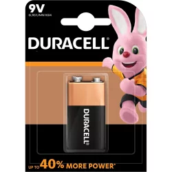 Алк. батерия Duracell 6LR61 BASIC 9V бл1