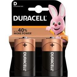 Alk.battery Duracell LR20/D Basic pc.2