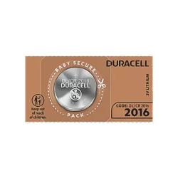 Battery lit. Duracell CR2016 3V 1pcs