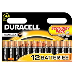 Alk.battery Duracell AA/LR6 BASIC pc.12