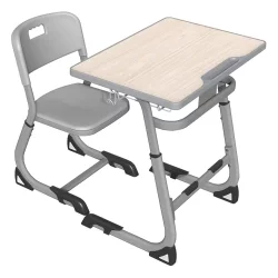 Student table+chair Smart Solo Up curved