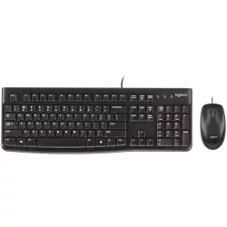 Logitech MK120 Kit keyboard + mouse, Black