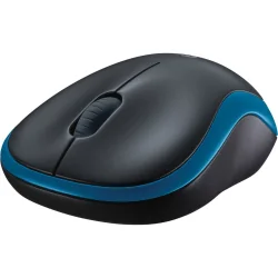 Безжична мишка Logitech M185 синя