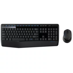 Комплект Logitech MK345 безжична клавиатура + мишка, черен