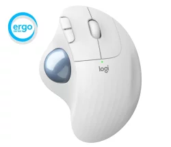 Wireless mouse Logitech ERGO M575, White
