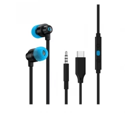 Геймърски слушалки тапи Logitech G333, черен
