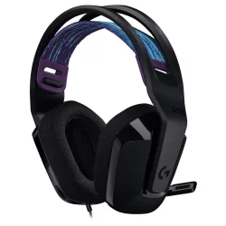 Геймърски слушалки Logitech G335, черен