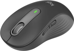 Безжична мишка Logitech Signature M650, Silent, графит