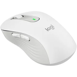 Безжична мишка Logitech Signature M650 Large for Business, Silent, бял