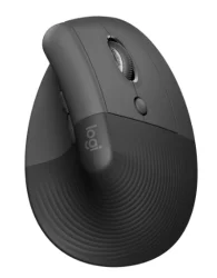 Вертикална безжична мишка Logitech Lift Vertical, Silent, сива