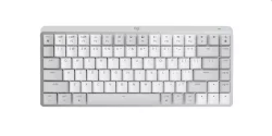 Безжична клавиатура Logitech MX Mechanical Mini for Mac, бял