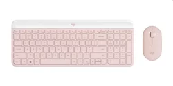 Wireless Keyboard and mouse set Logitech MK470, Rose