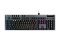 Безжична геймърска клавиатура Logitech G915X Lightspeed, черен